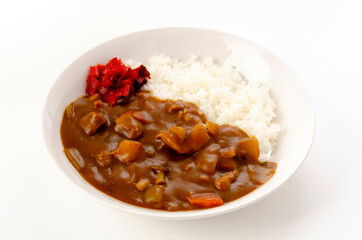 チキンカレーライス