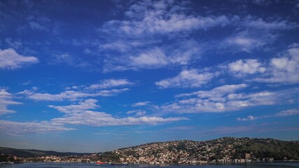 Naklejka premium Sky and clouds