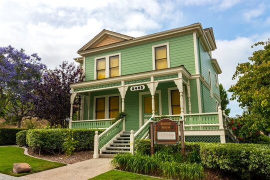 Historic House At Old Town Heritage Park,San Diego, California,USA,