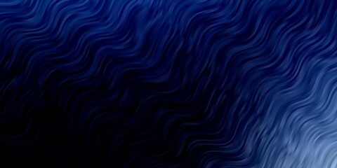 Dark BLUE vector texture with wry lines.