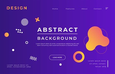 Liquid color background design. colorful elements with fluid gradient. Dynamic shapes composition. Vector illustration