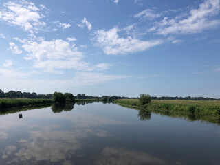 The river Vecht in Overijssel