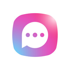 Chat - Mobile App Icon