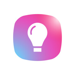 Lightbulb - Mobile App Icon