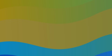 Light Blue, Green vector template with wry lines.