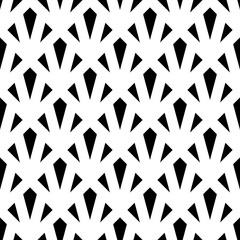 Polygons background. Image with repeated triangles, quadrangles, rhombuses, kites. Seamless pattern.. Modern motif. Grate. Industrial grid. Vector for textile print