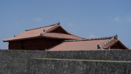 Fototapeta na wymiar 沖縄　お城
