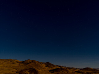 Fototapeta na wymiar Stars in a desert setting