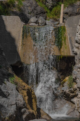 Wildbachverbauung Wasserfalls