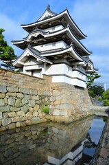 Fototapeta premium 高松城 月見櫓