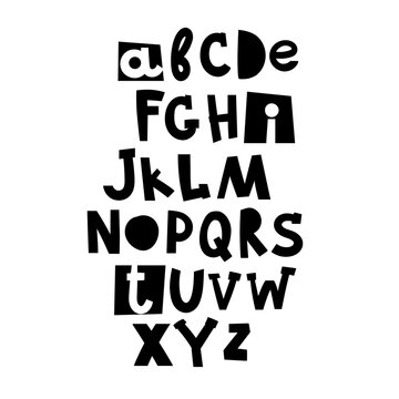 playful alphabet font