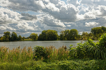 lake landscape in Italy