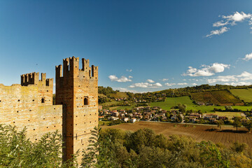 view from Castell&rsquo;Arquato