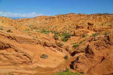 Fototapeta premium Mountains in Issyk-Kul, Kyrgyzstan