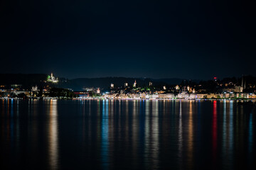 Lucerne Switzerland City and Lake