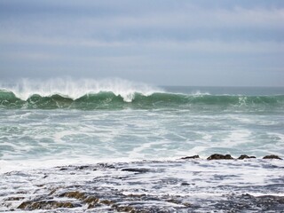 The dry Sahara desert and Atlas mountain landscapes around Agadir in Morocco, Africa