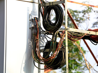 Multiple cables of mobile phone net work