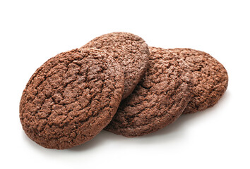 Chocolate cookies, sweet snack