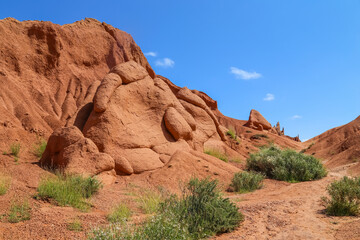 Mountains in Issyk-Kul, Kyrgyzstan