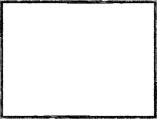 Vector Frames. rectangles for image. distress texture . Grunge Black borders isolated on the background . Dirt effect . geometric shapes for your design