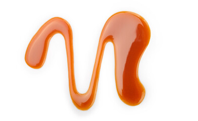 Delicious sweet caramel topping