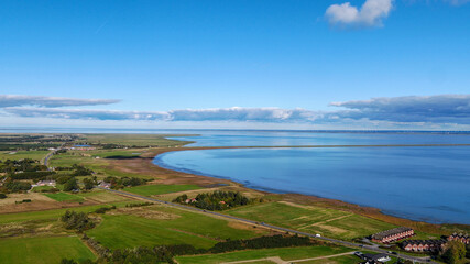 Drone over R&oslash;m&oslash;