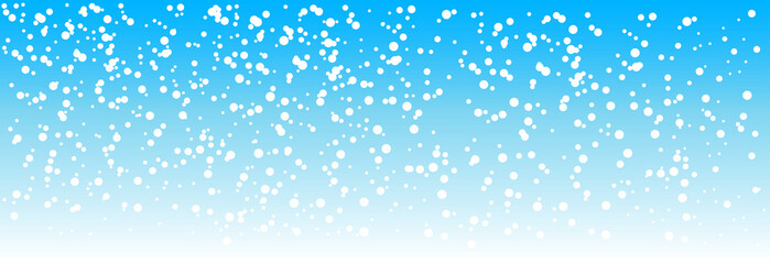 Naklejka na ściany i meble Falling snowflakes on transparent background. Vector illustration