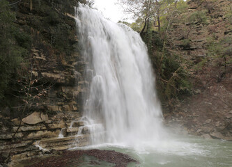 Obraz premium Simit Waterfalls of Aladag in Adana,Turkey