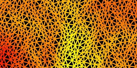 Light orange vector gradient polygon wallpaper.