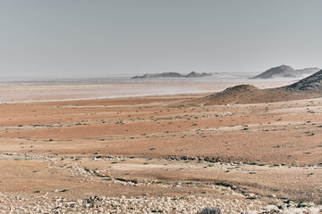 Beautiful landscape view in Namibia, Africa