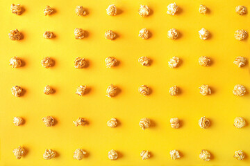 Sweet caramel popcorn pattern
