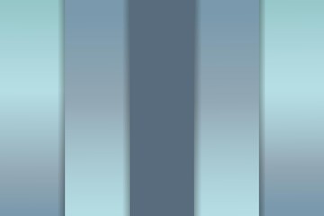 Striped vector gradient background in blue and gray colors. Glossy abstract metal background. Steel tiles. Vector texture for your design.