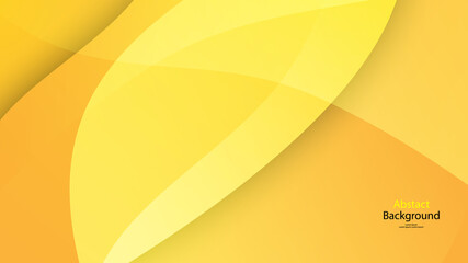 Yellow color background abstract art vector
