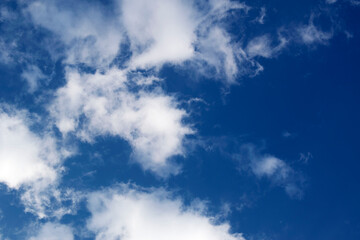 blue sky background with white clouds
