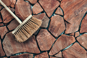 Stone Tile Brush - Post-Construction Floor Cleaning - Natural Stone