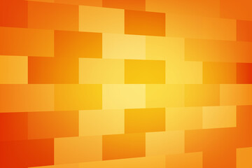 Red, yellow, orange rectangle, brick wall, illustration, background, design for business, illustration, web, landing page, wallpaper.
