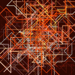 3d render. Abstract design background