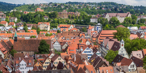 Naklejka premium historical center of Tubingen