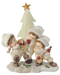 FIGURA NIÑOS NAVIDAD