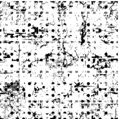 Obraz premium Vector Seamless Pattern . Dirty Distress Texture .