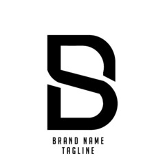 DS initials logo, name initials logo, company initials logo, person initials logo.