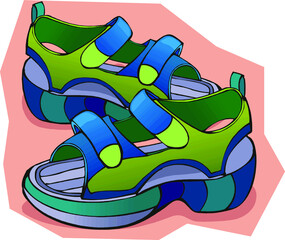 illustration of shoes
