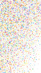 Festive energetic confetti. Celebration stars. Rai