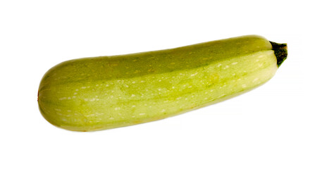 vegetable marrow on white