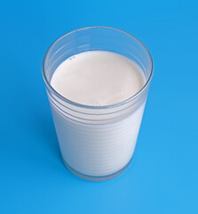 glass with milk