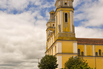 Baroque style Mother Church of the City of Caçapava do Sul in Brazil