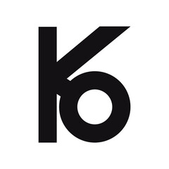Initial letter ko or ok logo vector design templates - obrazy, fototapety, plakaty