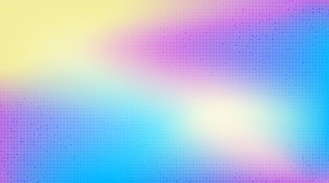 Light Colorful Technology Background,Hi-tech Digital and Unicon Concept design,Free Space For text in put,Vector illustration.