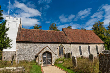 The Beheading of St John the Baptist Church in Doddington near Sittingbourne in Kent, England
