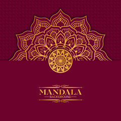 Luxury Gold Mandala Background_07